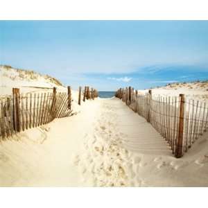 New England Beach Landscape Travel Poster 16 x 20 inches  