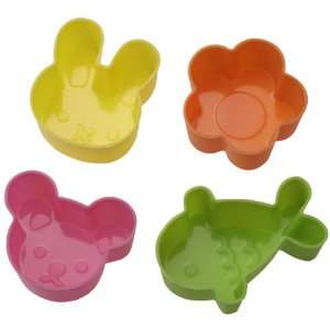  Animal Shape Silicon Cups: Kitchen & Dining