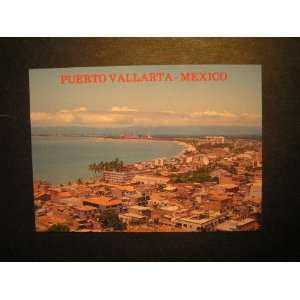  Northern Puerto Vallarta Panorama, Mexico 80s Postcard 