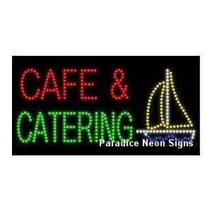 Cafe Catering LED Sign 17 x 32 