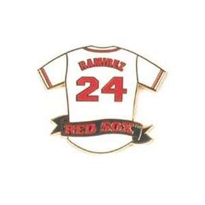   Pin   Boston Red Sox Manny Ramirez Jersey Pin: Sports & Outdoors