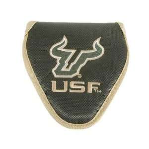  South Florida USF Bulls Golf Club/Mallet Putter Head Cover 