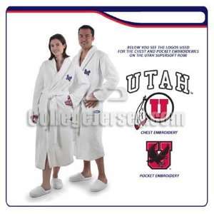  Utah Utes Terry Cloth Robe Memorabilia.