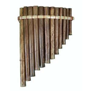  12 Pipe Pan Flute Musical Instruments