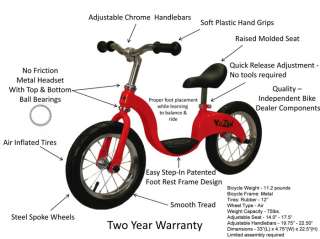   See for yourself why KaZAM bikes are the best choice for your child