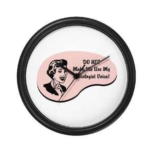  Audiologist Voice Funny Wall Clock by  