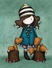 Gorjuss Girl   Just Arrived THE FOXES Rubber Cling Stamps New
