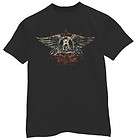 Aerosmith Wings Logo Soft Feel T Shirt