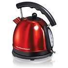   Beach Stainless Electric Tea Pot Hot Water Kettle Whistling Boils New