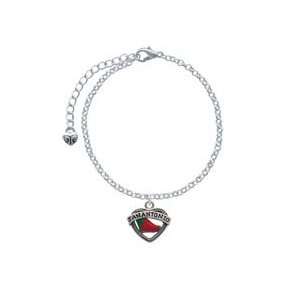 San Antonio Heart with Jalapeno Elegant Charm Bracelet [Jewelry]