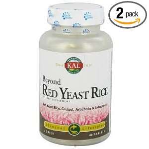  Beyond Red Yeast Rice 60 Tablets 2PACK Health & Personal 