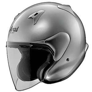 Arai Helmets XC Open Face Motorcycle Helmet Aluminum Silver Large L 