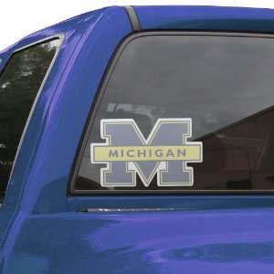  Michigan Wolverines Perforated Window Decal  Automotive