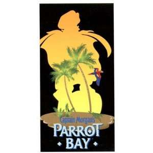  Captain Morgan Parrot Bay Logo Oversized Towel: Home 