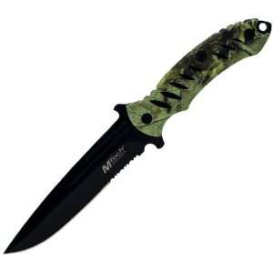  Best Quality M Tech Full Tang Camo Survival Knife   10.375 