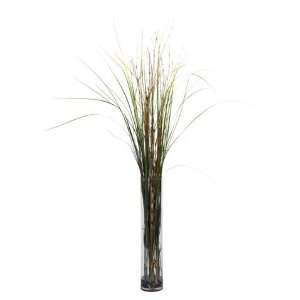    NearlyNatural Grass & Bamboo w/Cylinder Silk Plant Electronics
