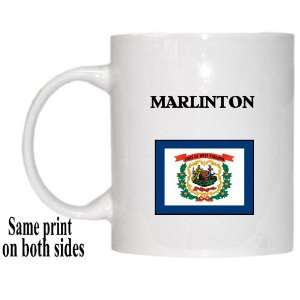   US State Flag   MARLINTON, West Virginia (WV) Mug 