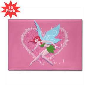    Rectangle Magnet (10 Pack) Fairy Princess Love 