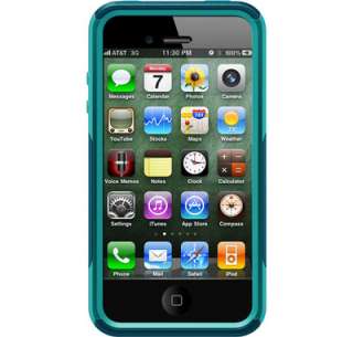 OTTERBOX COMMUTER CASE FOR APPLE IPHONE 4 4 G 4S 4 S   TEAL   BRAND 