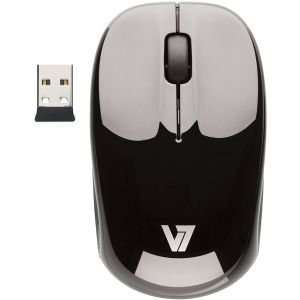    Black 2.4GHz Wireless Mouse With Nano Receiver Electronics