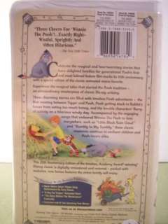 The Many Adventures of Winnie The Pooh DISNEY VHS Tape 786936167849 