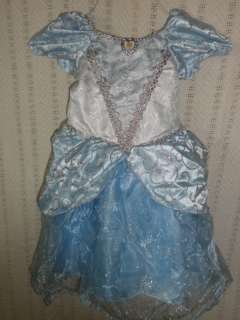 Disney Parks CINDERELLA Costume Dress Girls Small S NEW  