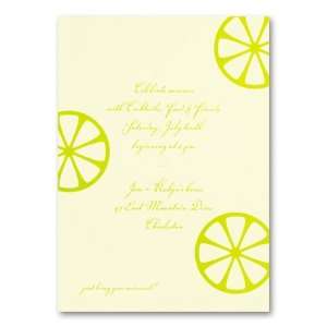Lime Slices Invitations  Grocery & Gourmet Food