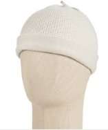 Portolano yogi ivory honeycomb cashmere beanie hat style# 314338901