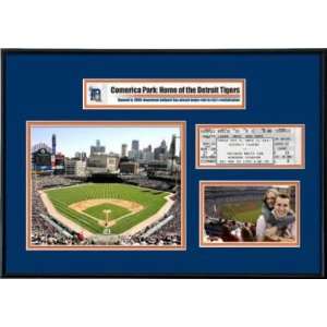 Thats My Ticket Detroit Tigers Comerica Park Ticket Frame (Vertical 