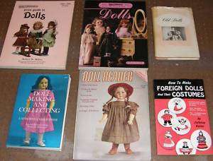 Doll Books Making Collecting Pricing Old Foreign Houses Costumes 