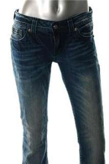Miss Me NEW Denim Bootcut Jeans Ultra Low Rise Distressed/Destroyed 