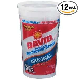 David Seeds In Shell Seeds, Travel Cup, 4.5 Ounce Unit (Pack of 12 