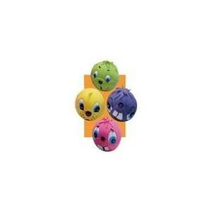   Supply Imports Latex Small Face Ball Dog Toy Assorted: Pet Supplies