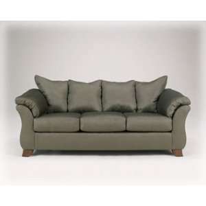    Contemporary Sage Living Room Sofa Couch: Furniture & Decor