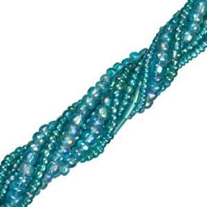  50 Gram Mixed Seed Beads   Teal Arts, Crafts & Sewing