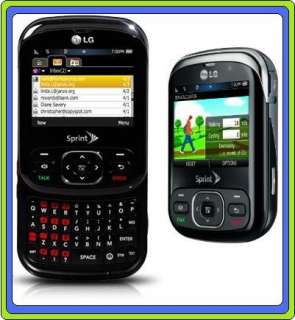 LG REMARQ LN240   GRAY BLACK (SPRINT) CELLULAR CELL PHONE LN 240 rc 