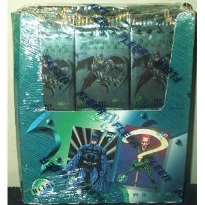  Batman Forever Metal Trading Cards Box  24 Count: Toys 