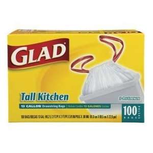  Glad® 13 Gal. Tall Kitchen Bags   100 Ct.: Home & Kitchen