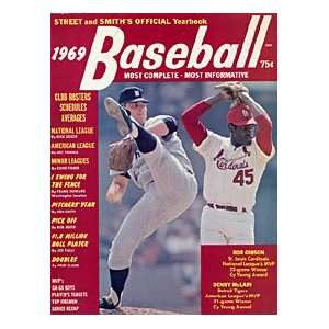  Baseball Unsigned 1969 Baseball Cover Magazine