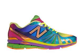   Blue With Rainbow Men Running Shoes (MR890RG)   