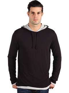 Vince Double Layer Hoodie   Zappos Free Shipping BOTH Ways
