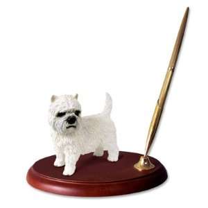  West Highland Terrier Dog Desk Set: Home & Kitchen