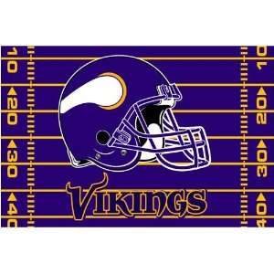 Minnesota Vikings Rug   Team Tufted:  Sports & Outdoors