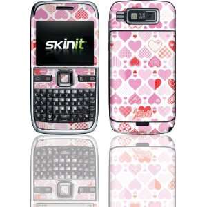  Skinit Pink Hearts for Days Vinyl Skin for Nokia E72 Electronics