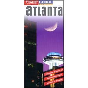  Insight Guides 584625 Atlanta Insight Flexi Map