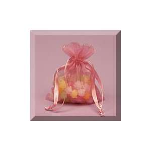  30ea   8 X 12 Rose Flat Organza Bag: Health & Personal 