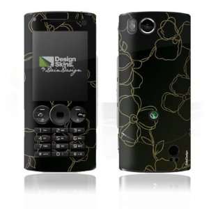  Design Skins for Sony Ericsson W902i   Bling Flowers 