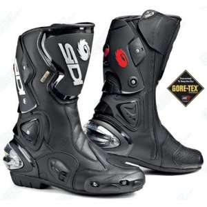  Sidi Vertigo Mega Gore Tex Motorcycle Boots   Black 