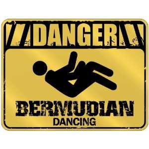  New  Danger : Bermudian Dancing  Bermuda Parking Sign 
