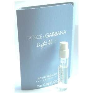  Dolce & Gabbana For Men Light Blue. Eau De Toilette. 2ml 0 